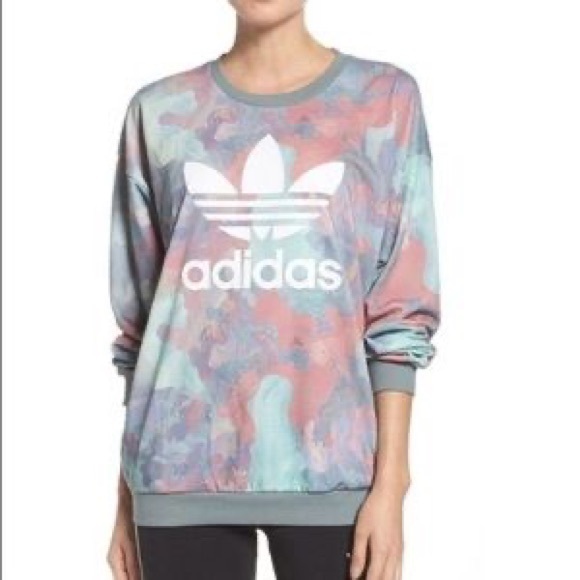 Adidas pastel crew neck sweatshirt - Picture 7 of 8